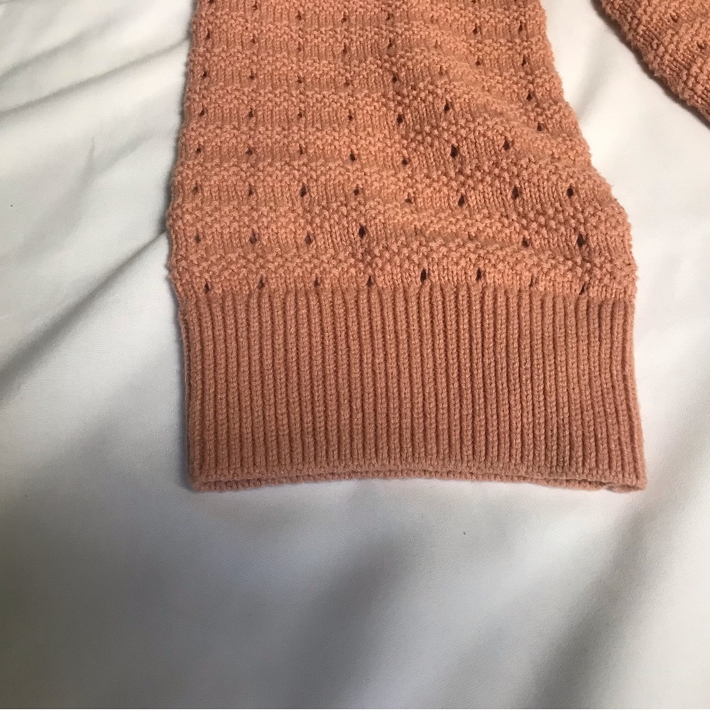 Roxy Birdy Day Coral Square Neck Sweater - Picture 3 of 6